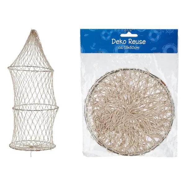 Attraktive Deko-Fischreuse Kleinformat 16x50 cm &ndash; Elegant & Platzsparend