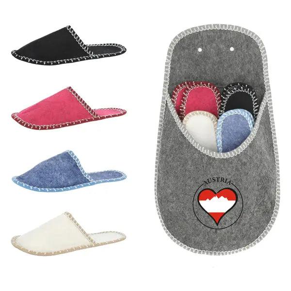 Austrian Guest Slipper Bundle - Cozy Footwear for Visitors from Austria