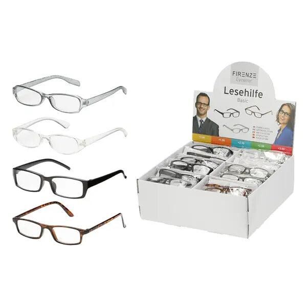 Basic Lesehilfen-Set, 6 St&uuml;ck, mit Display - Unverzichtbare Sehhilfe