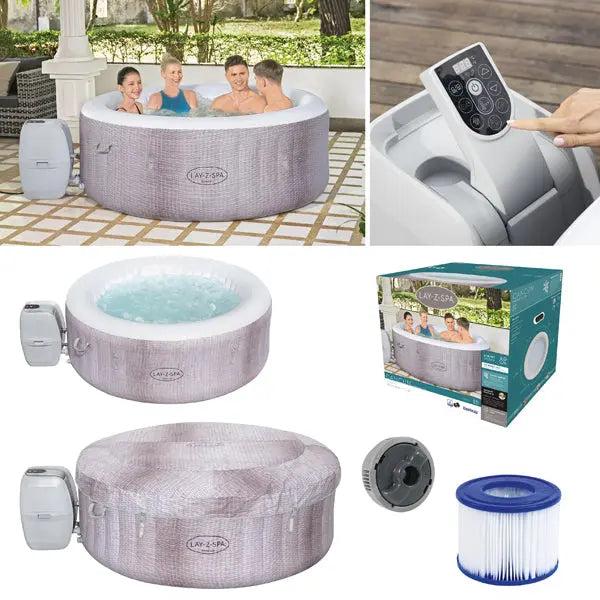 Bestway Lay-Z-Spa Cancun AirJet Whirlpool, 180x66cm &ndash; Entspannung Pur