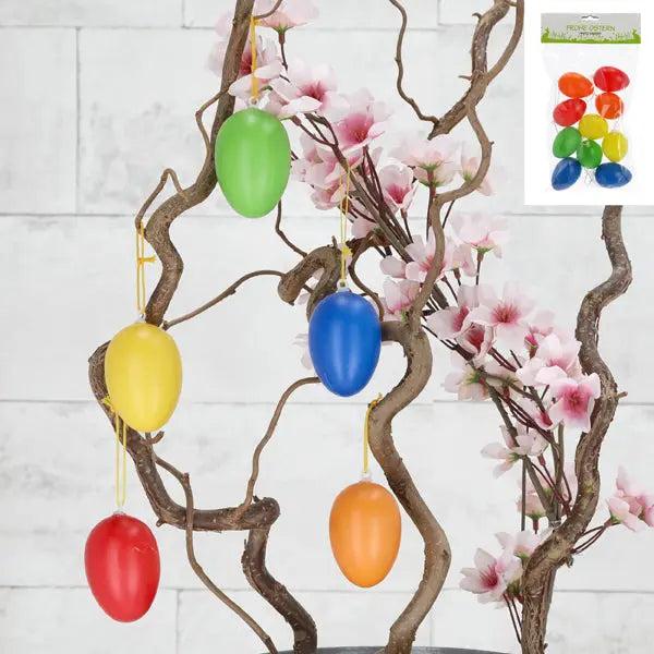 Farbenfrohe Ostereier-Kollektion - 10er Set Deko-Eier