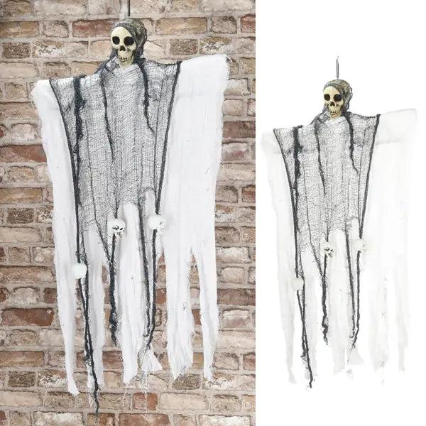 Grim Reaper Statue - Snow White, Approx. 100cmH - Top Picks for Gothic Decor & Altar Enhancements (96 Zeichen)