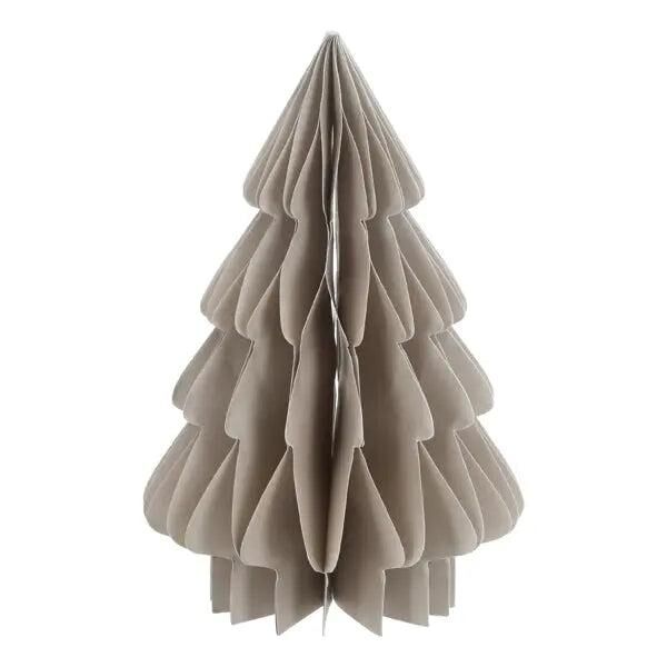 Honeycomb Weihnachtsbaum Grau, Freistehend, Klein, 20cm