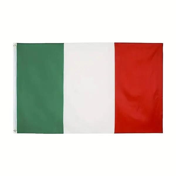 Italienische Flagge 90x150cm - Hochwertige Nationalfahne f&uuml;r Innen- und Au&szlig;endekoration