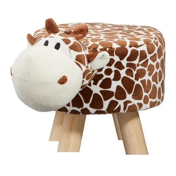 Kinderhocker 'Giraffe', ca. 30 cm H&ouml;he, Tierdesign