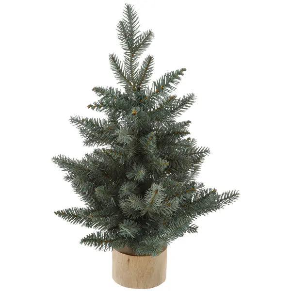 K&uuml;nstlicher Weihnachtsbaum - ca. 45cm hoch, Kompakter Festtagsbaum f&uuml;r Tischdeko