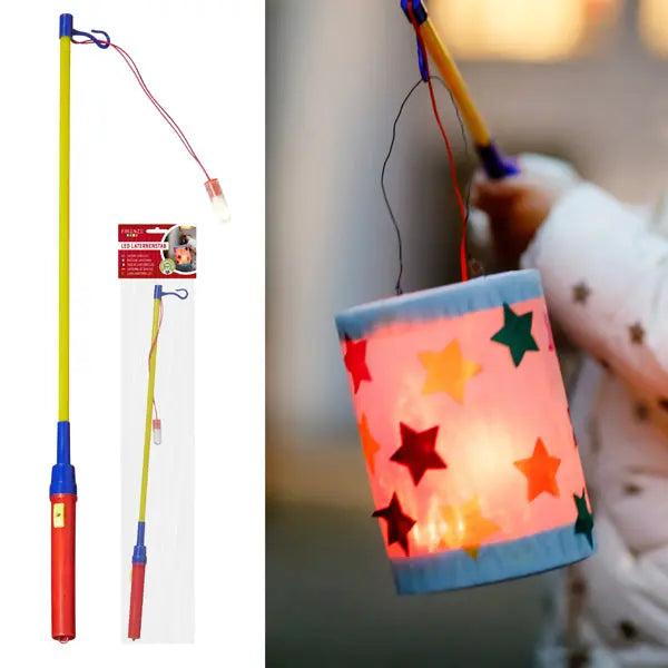 LED-Laternenstab, 50 cm H&ouml;he &ndash; Ideal f&uuml;r Outdoor-Beleuchtung und Festivals