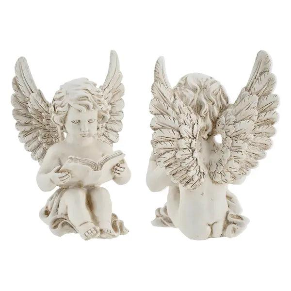 Lesender Engel mit Buch, Inspirierende Figur, 20 cm H&ouml;he