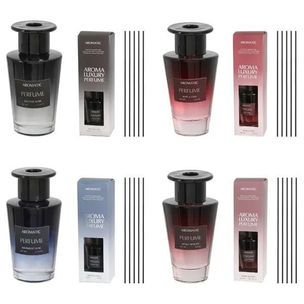 Luxury Raumduft Set, klein, 100ml Flaschen, 4er-Pack