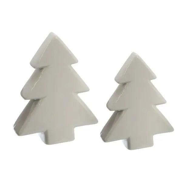 Mini Weihnachtsbaum in Wei&szlig;, Klein, Ca. 13 cm - Perfekt f&uuml;r Festliche Deko