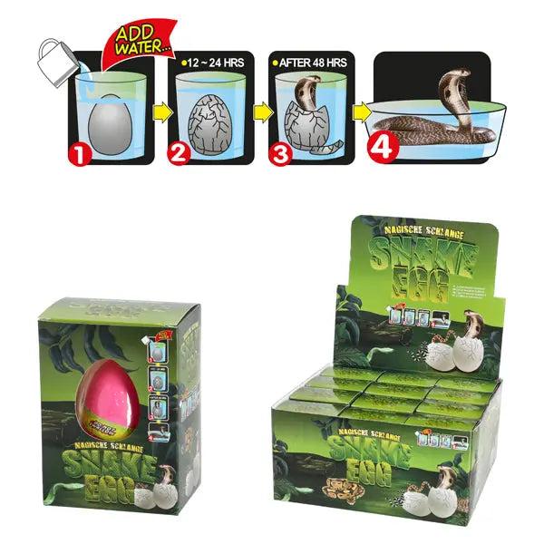 Mystical Snake Egg Surprise, Pack of 6 - Enchanting Reveal Toy