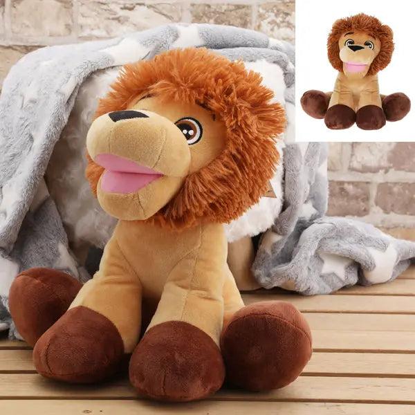 Pl&uuml;sch L&ouml;we Spielzeug - Mittelgro&szlig;, ca. 30cmH, Weiches Kuscheltier f&uuml;r Kinder & Kleinkinder