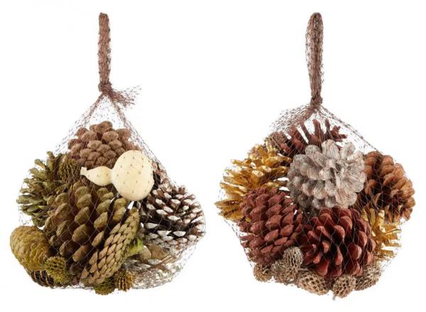 Potpourri Zapfen-Mix, 2er-Set, ca. 200 g - Duftende, dekorative Mischung