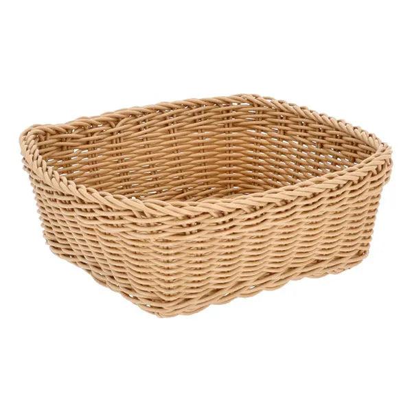 Quadratischer Flechtkorb, 22x22 cm, vielseitig einsetzbar