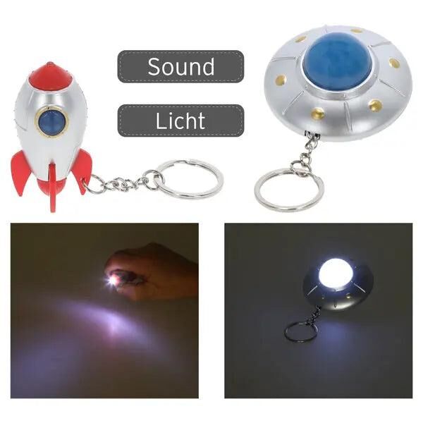 Schl&uuml;sselanh&auml;nger Spaceman, 2er Set, ca. 6cm Durchmesser - Astronauten Anh&auml;nger