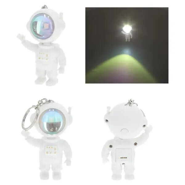 Schl&uuml;sselanh&auml;nger Spaceman, ca. 7cm hoch - Astronauten Anh&auml;nger f&uuml;r Weltraum-Fans