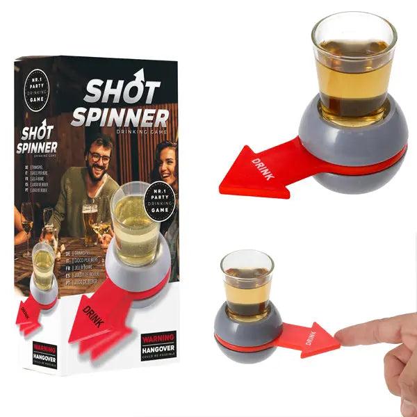 Schnapsdrehen Trinkspiel - Unterhaltsames Partyspiel f&uuml;r Erwachsene