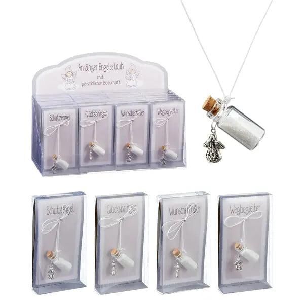 Schutzengel Gl&uuml;cksbringer, 4 St&uuml;ck, ca. 3,5cm Hoch - Sch&uuml;tzend, Niedlich, Miniatur-Figuren