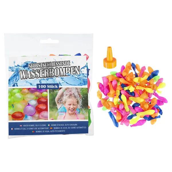 Selbstverschlie&szlig;ende Wasserbomben, 100er-Pack, Schnelles Bef&uuml;llen
