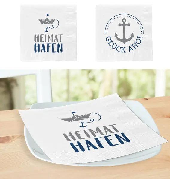 Servietten, AHOI, 2 Stk./Set, 20er Pack