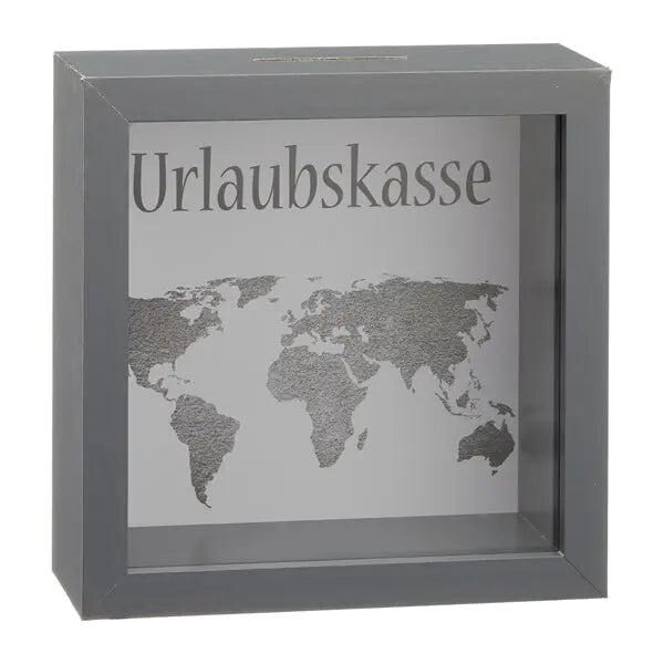 Spardose 'Urlaubskasse', ca. 14,5cm - Perfekt f&uuml;r Reiseliebhaber