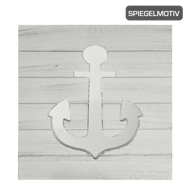 Spiegel Anker, ca. 39cmH - Nautisches und dekoratives Akzentst&uuml;ck