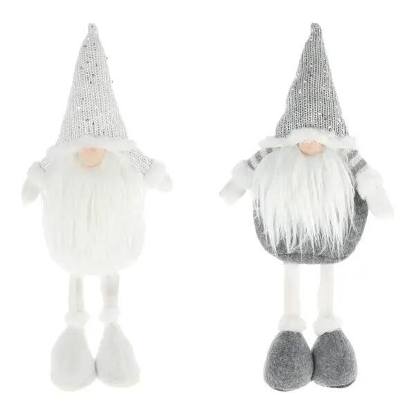 Strick-Wichtel, 2er-Set, Gro&szlig;e Weihnachtsfiguren, 45cm Hoch