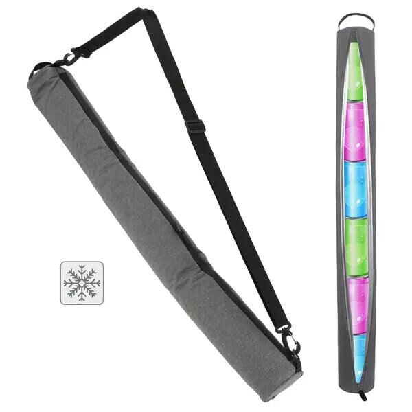 Tragbare K&uuml;hltasche f&uuml;r Dosen, Umh&auml;ngetasche, 80cm &ndash; Ideal f&uuml;r Unterwegs