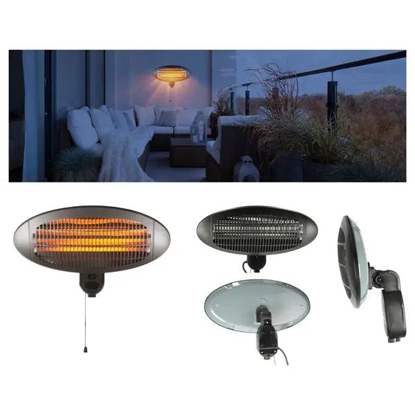 Wall-Mounted Heater, Approx. 50x16x36cm - Efficient Heating Solution for Any Spac