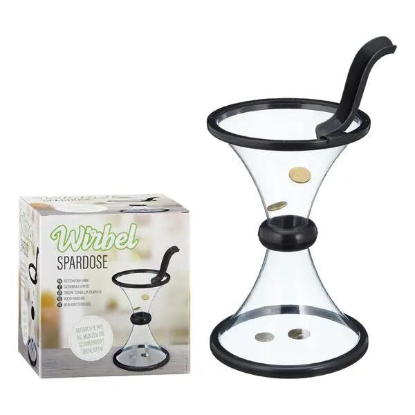 Wirbelmuster Spardose, Dekorative Sparb&uuml;chse, H&ouml;he 36cm