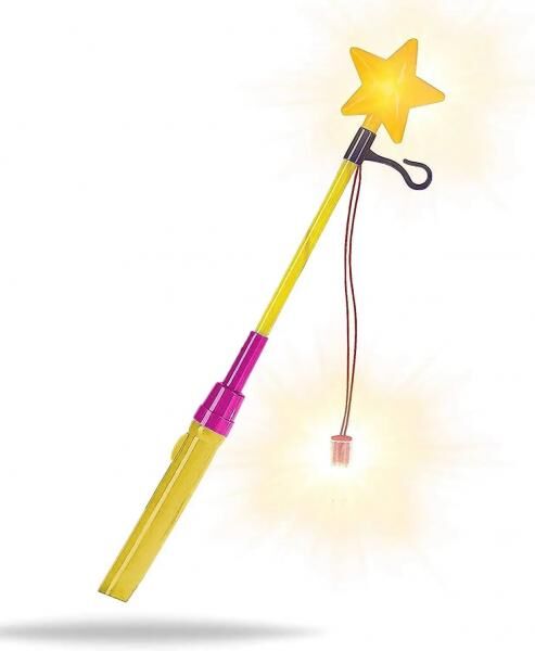 1x Elektrische Laterne pink f&uuml;r AA Batterien - Laternenstab Laternen f&uuml;r Halloween & St. Martin - Kinder & Erwachsene