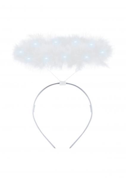 Angel Halo Leuchtring, Wei&szlig; - Himmlische Verkleidungszubeh&ouml;r
