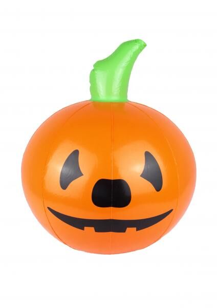 Aufblasbarer K&uuml;rbis 35 cm &ndash; ideal f&uuml;r Halloween-Dekoration