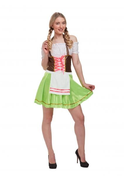 Bavarian ladies' costume for adults, traditional dirndl outfit