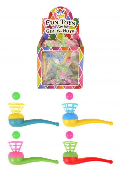 Blasrohrkugeln, 10 cm, 4 verschiedene Farben, Outdoor-Spielzeug f&uuml;r Kinder