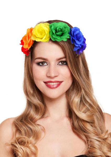 Blumen-Haarband F&uuml;r Stolz-Events - Bunter, Stilvoller Kopfschmuck