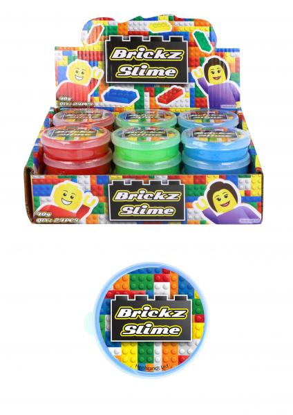 Bunte Schleimsteine, 40 g, verschiedene Farben, 7 x 2 cm, kreatives Spielen f&uuml;r Kinder, Partygeschenke