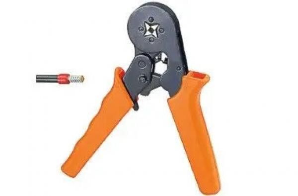 CRIMPZANGE: Hochleistungs-Crimpzange - Professionelles Werkzeug f&uuml;r pr&auml;zises Kabelquetschen und Verpressen