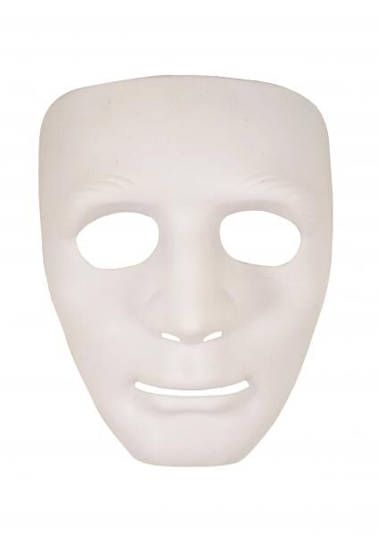 Deluxe Wei&szlig;e Gesichtsroboter-Maske &ndash; Hochwertige, innovative Technik f&uuml;r Roboterfans