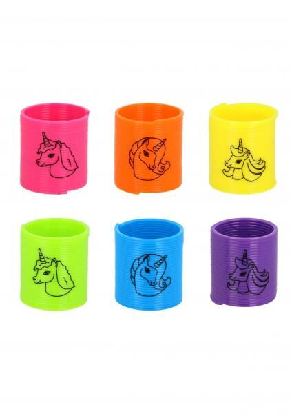 Einhorn-Fr&uuml;hlingsspielzeug, 3,5 x 3,5 cm, verschiedene Farben &ndash; kompaktes und fr&ouml;hliches Spielzeug f&uuml;r Kinder