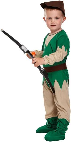 Enkelkind Robin Hood Kost&uuml;m, Gr&ouml;&szlig;e 3 Jahre, Karnevalsverkleidung