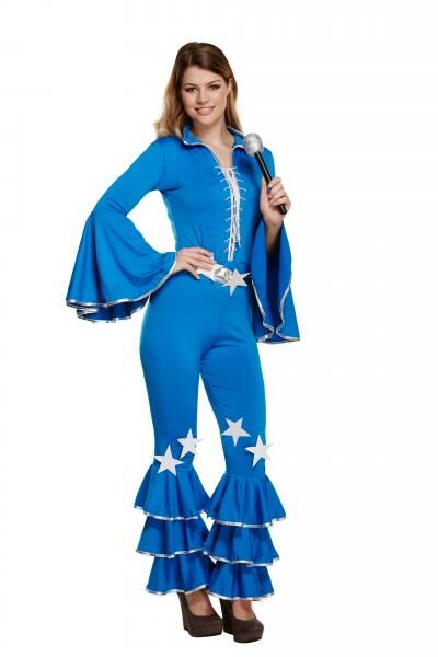 Erwachsenenkost&uuml;m Disco-M&auml;dchen, Retro 70Er Jahre Tanzoutfit