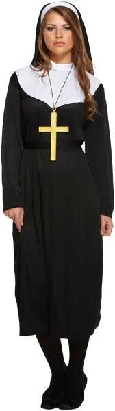Erwachsenenkost&uuml;m Nonne, Verkleidung F&uuml;r Fasching & Halloween, Damen & Herren