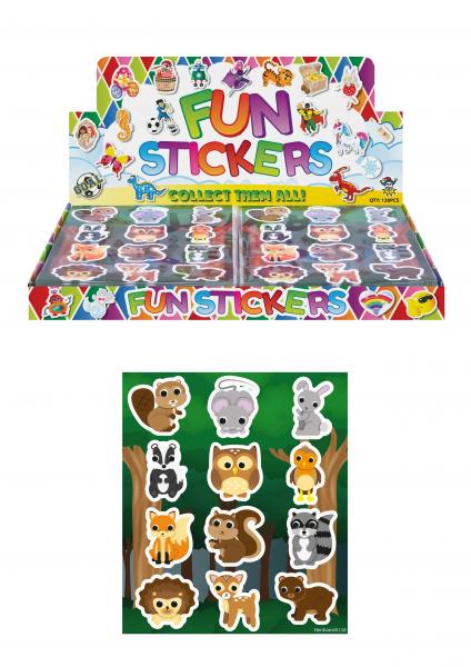 Fahrzeugaufkleber-Set 10 x 11,5 cm &ndash; 12 Aufkleber Pro Karte, Bunte Autoaufkleber