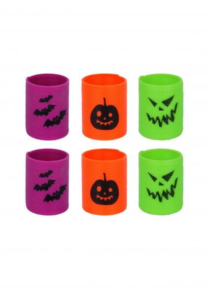 Halloween-K&uuml;rbislinsen, 3,5 cm, 3 verschiedene Farben &ndash; Party-Dekorationsset