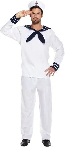 Herren Seglerkost&uuml;m F&uuml;r Erwachsene, Matrosen-Outfit, Hochwertig