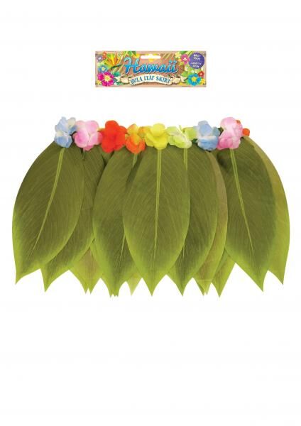 Hula-Rock F&uuml;r Erwachsene Mit Blumenmuster, 80 cm Breite x 38 cm L&auml;nge - Hawaiirock F&uuml;r Kost&uuml;me