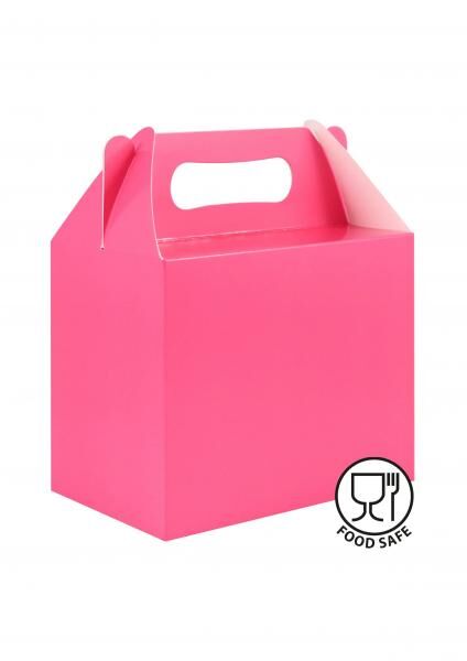 Isolierte Lunchbox in Rosa, 14L x 9,5B x 12H cm, F&uuml;r Warmes Essen