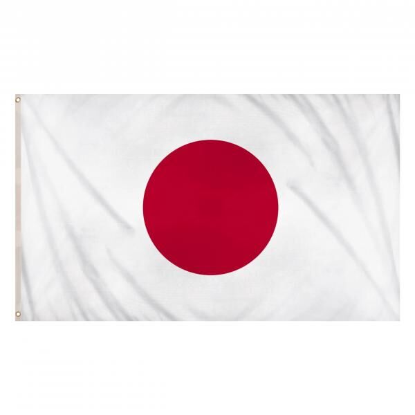 Japanische Flagge, 5 x 3 Fu&szlig;, gro&szlig;es, langlebiges Outdoor-Nationalbanner Japans