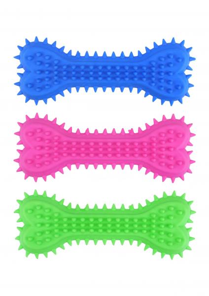 Kauspielzeug f&uuml;r Hunde, Knochen, 15 x 6 cm &ndash; 3 verschiedene Farben, langlebig f&uuml;r die Zahnpflege